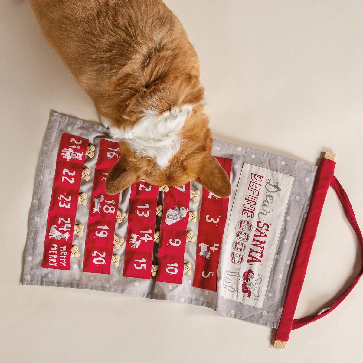 Primitives By Kathy Dear Santa Define Good Wall Countdown