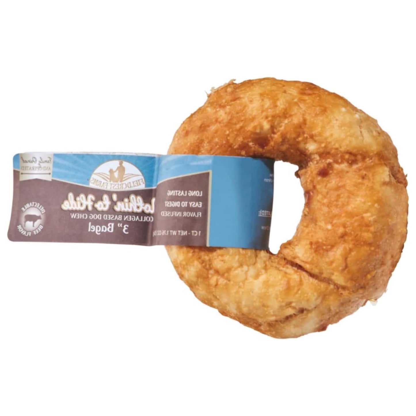 Fieldcrest Farms Nothin to Hide Beef Bagel - 3"