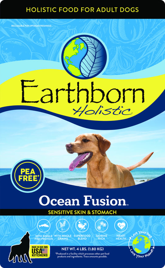 Earthborn Holistic Ocean Fusion PEA Free Natural Dry Dog Food - 4 lbs