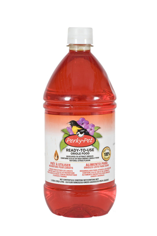 Perky Pet Orange Ready To Use Oriole Nectar - 64 fl oz