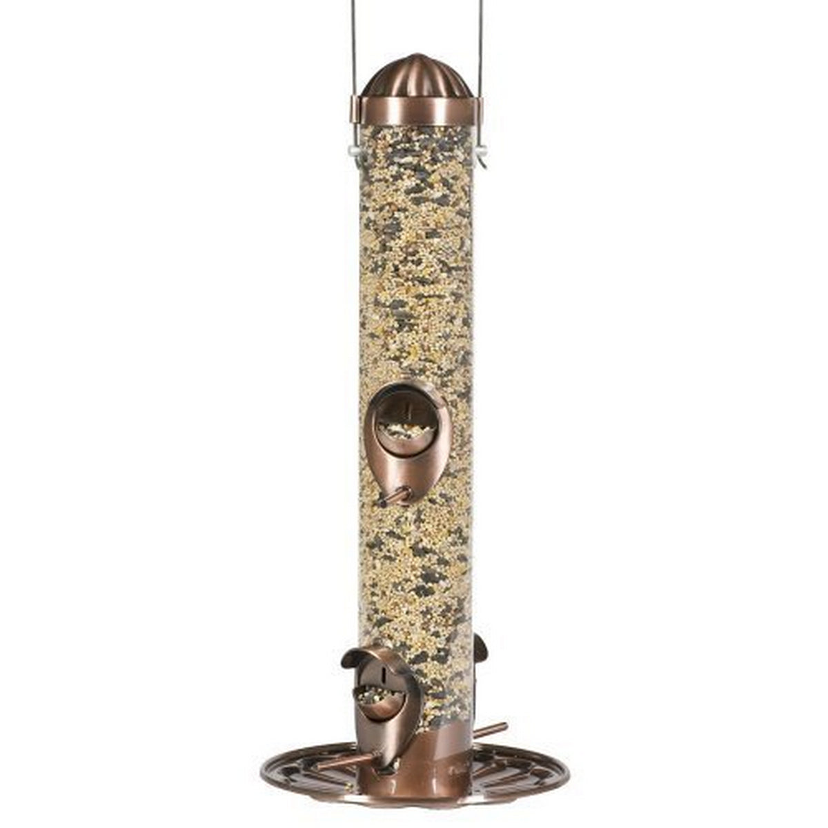 Perky Pet Wild Bird Copper 2-in-1 Feeder - 1.8 lbs