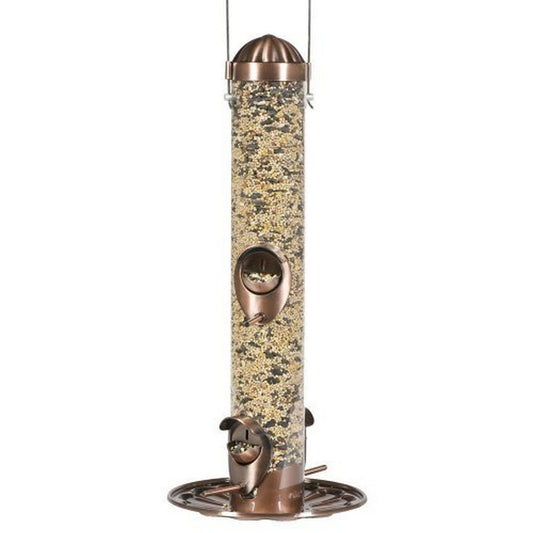 Perky Pet Wild Bird Copper 2-in-1 Feeder - 1.8 lbs