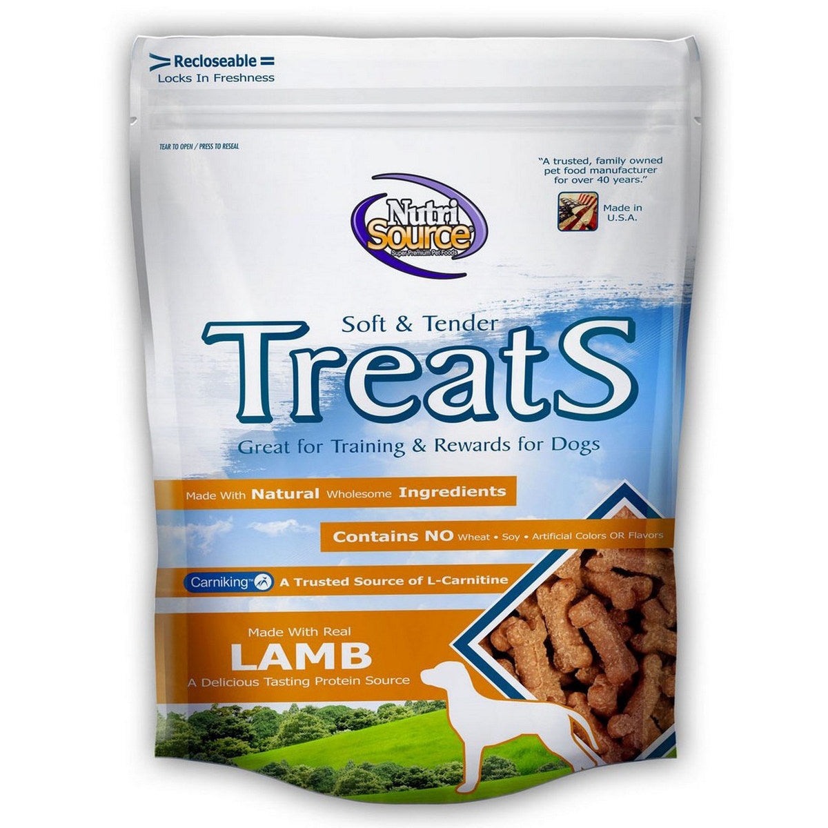 NutriSource Soft & Tender Lamb Training & Rewards Dog Treats - 6 Oz