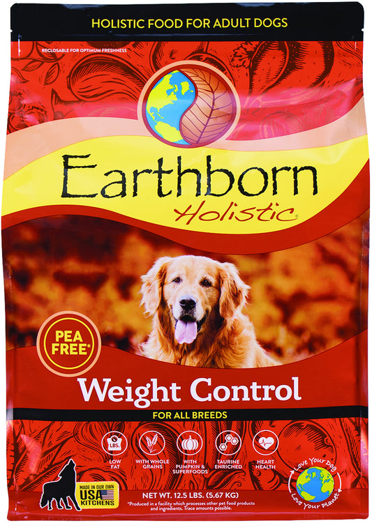 Earthborn Holistic Weight Control PEA Free Dry Dog Food - 12.5 lbs