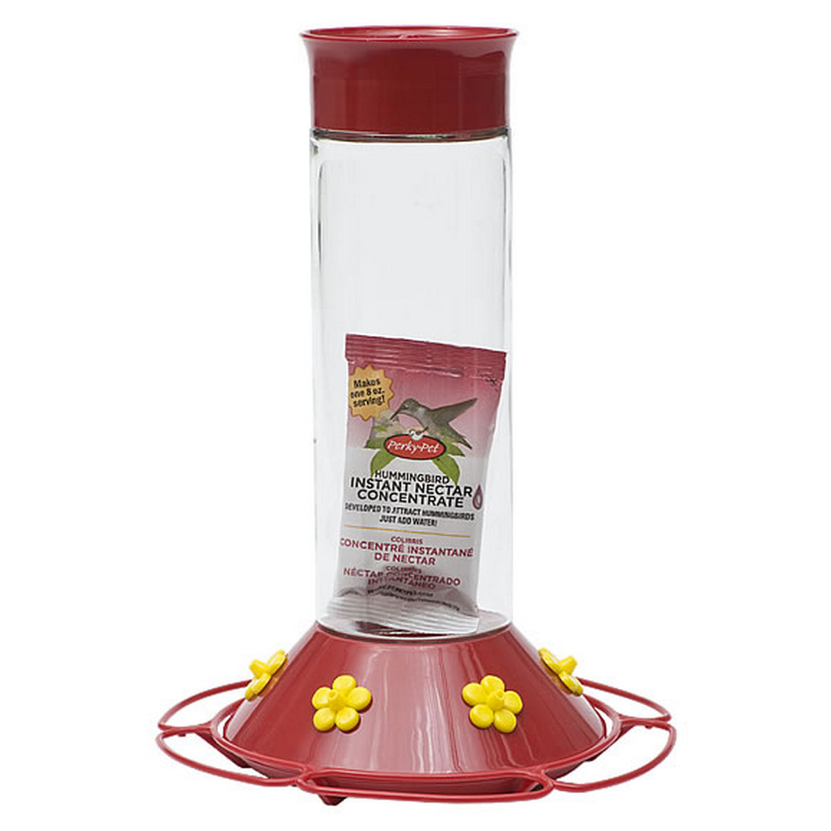 Perky Pet Best Glass Hummingbird Nectar Feeder - 30 oz