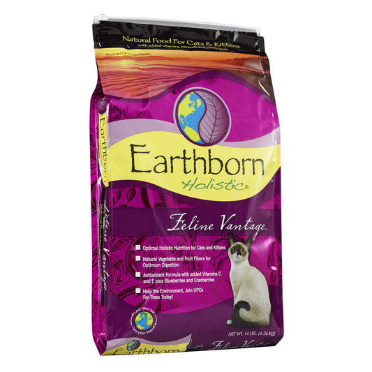 Earthborn Holistic Feline Vantage Dry Cat Food - 14 lbs