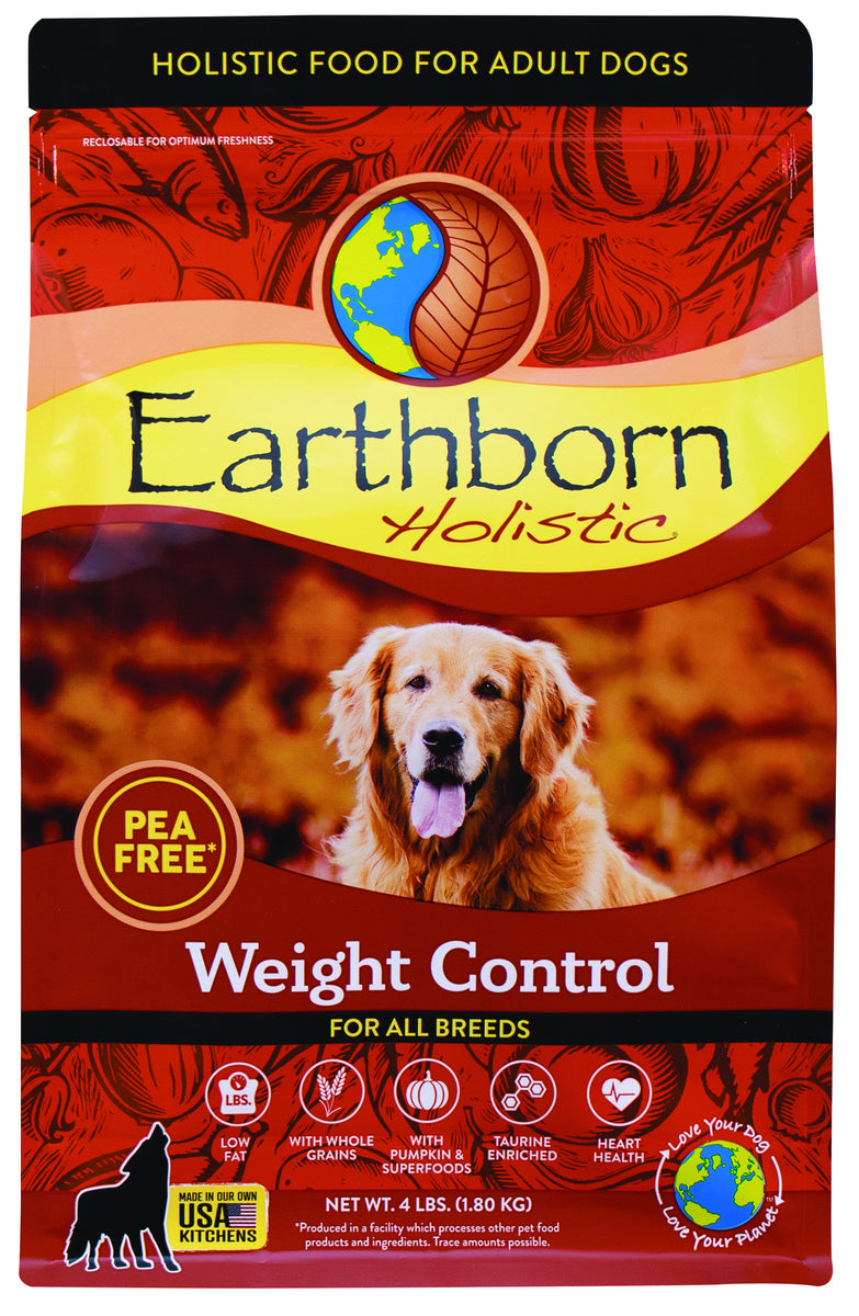 Earthborn Holistic HOLISTIC WEIGHT CONTROL GRAIN FREE DOG FOOD- 4 lbs