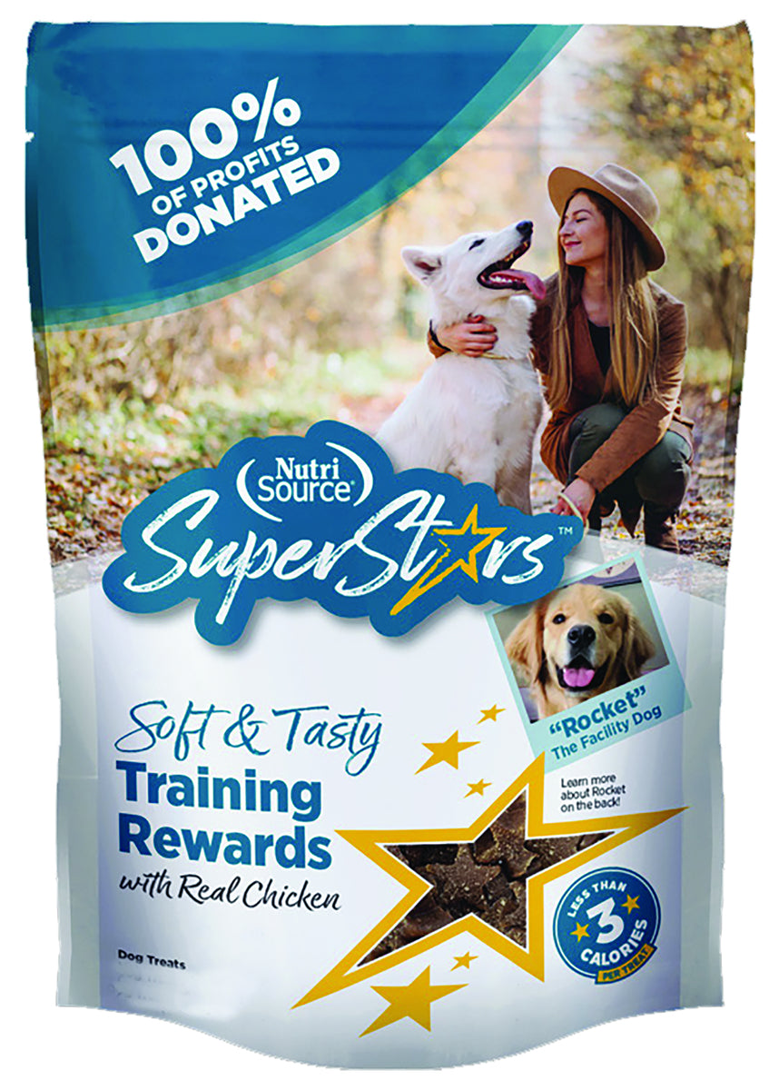 NutriSource Superstar Soft & Tasty Chicken Training Rewards Dog Treats - 4 Oz