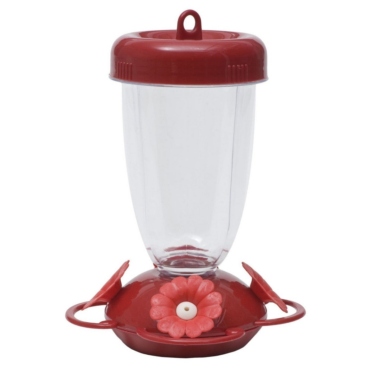 Perky Pet Red/Clear Perky's Finest Top Fill Humming Bird Feeder - 16 oz