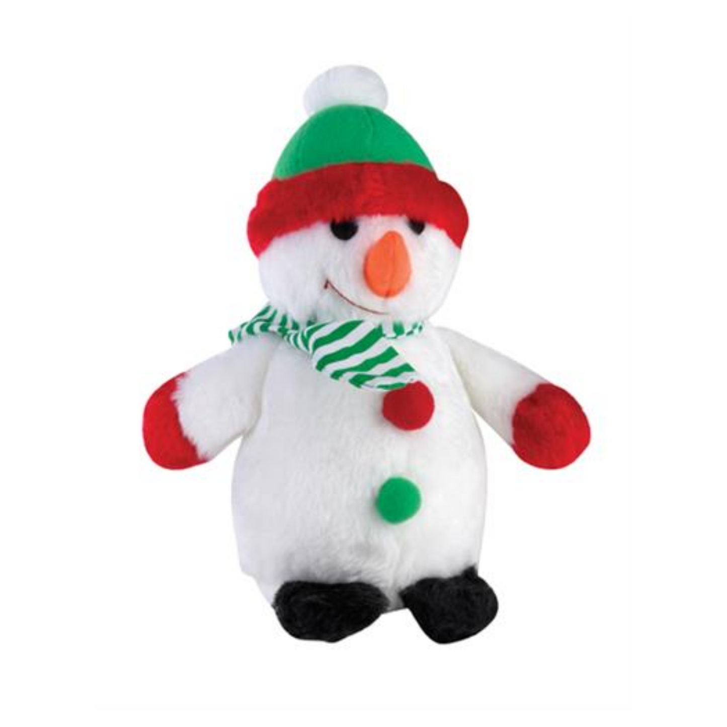 Zanies Holiday Friends Dog Toys, 9" Snowman