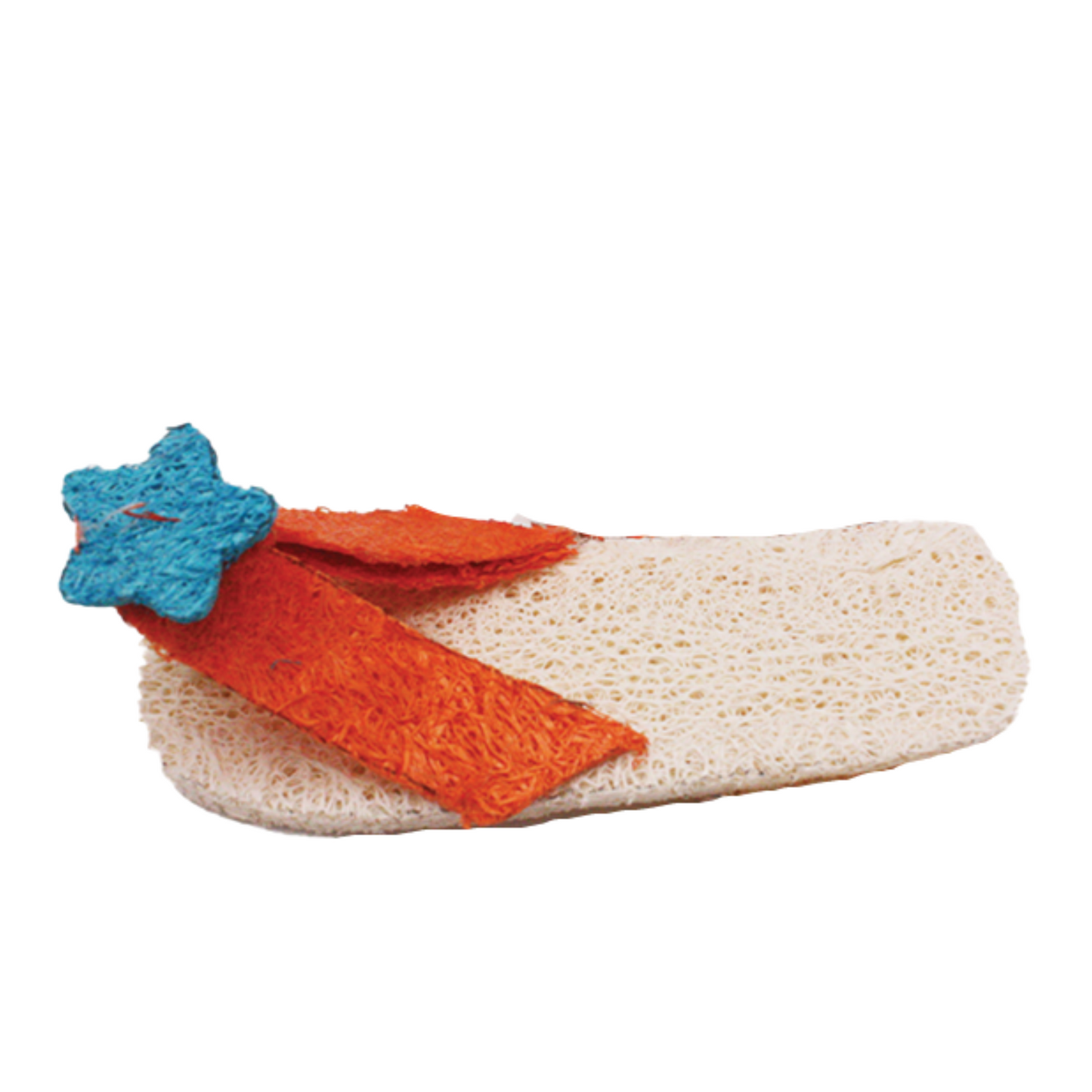 AE Cage Company Nibbles Flip Flops Loofah Chew Toy - 2 count