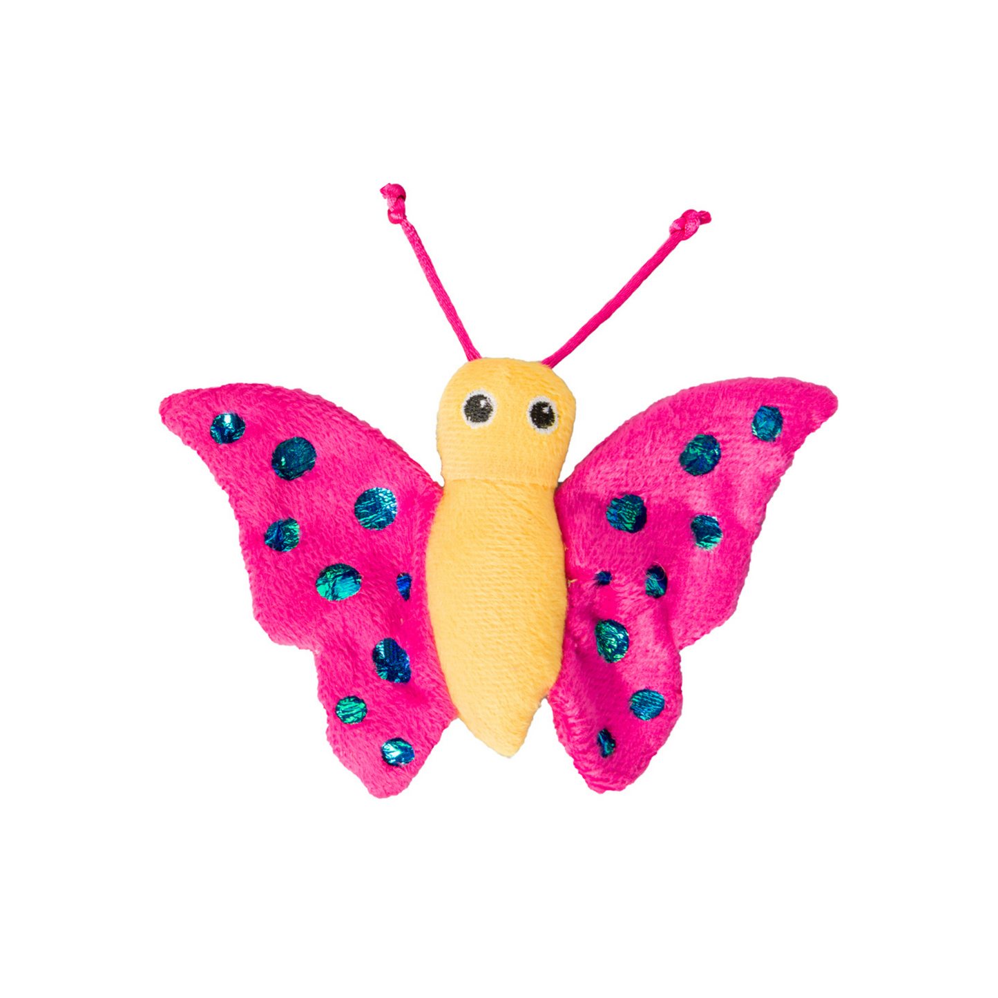 Spot Shimmer Glimmer Butterfly Catnip Toy - Assorted Colors