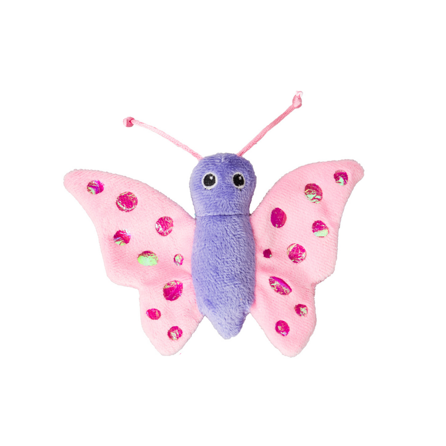 Spot Shimmer Glimmer Butterfly Catnip Toy - Assorted Colors