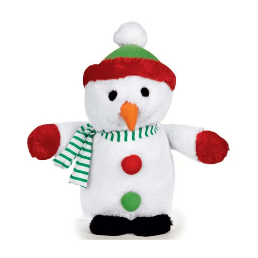 Zanies Holiday Friends Dog Toys, 9" Snowman