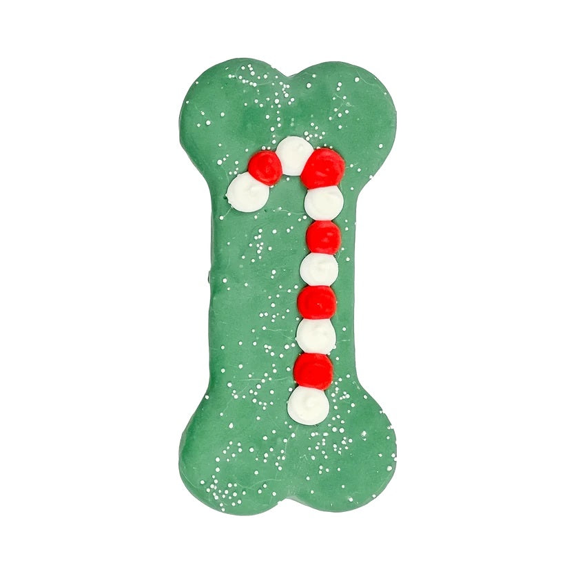Candy Cane-nine Christmas Singing Card Box Dog Treat