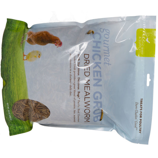 Pacific Bird & Supply Co. Gourmet Chicken Grub Mealworm 30 Oz