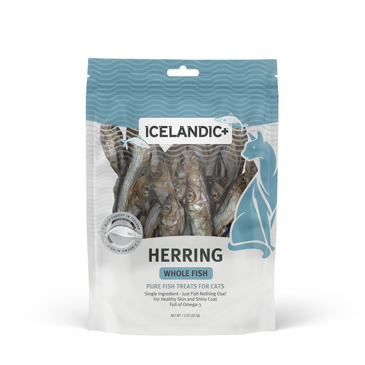 Icelandic+ Herring Whole Fish Cat Treat 1.5-oz Bag