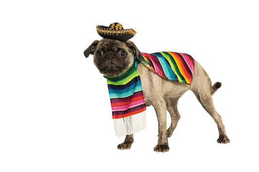 Rubie's Pet Costume, Medium, Mexican Serape