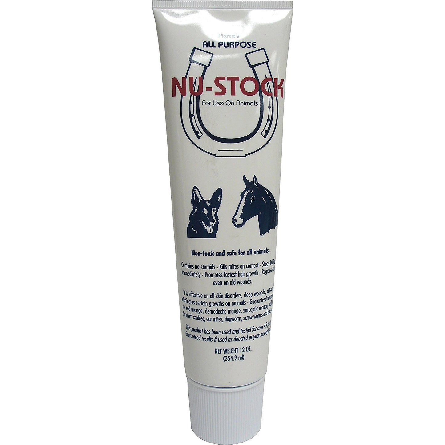 Nu-Stock All Purpose Animal Ointment, Non-toxic and Steroid-free, 12-oz