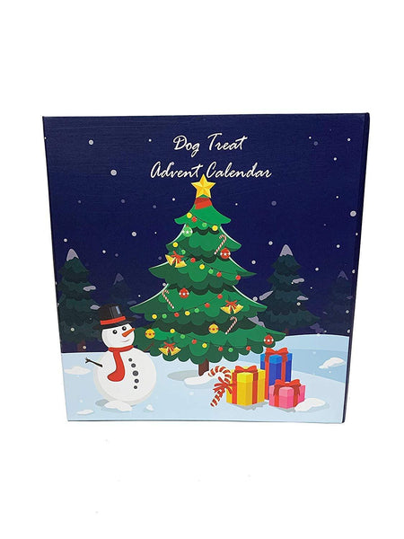 Midlee Christmas Advent Treat Box- Reusable( 8.5" x 8.5". 25")