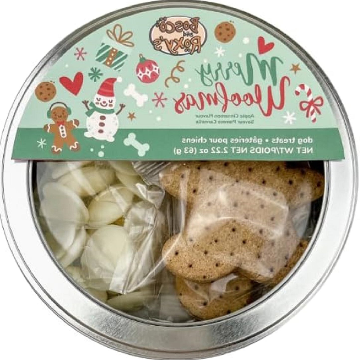 Midlee Prepackaged DIY Christmas Dog Cookie Treat Kit- Holiday Memories with your Pup!