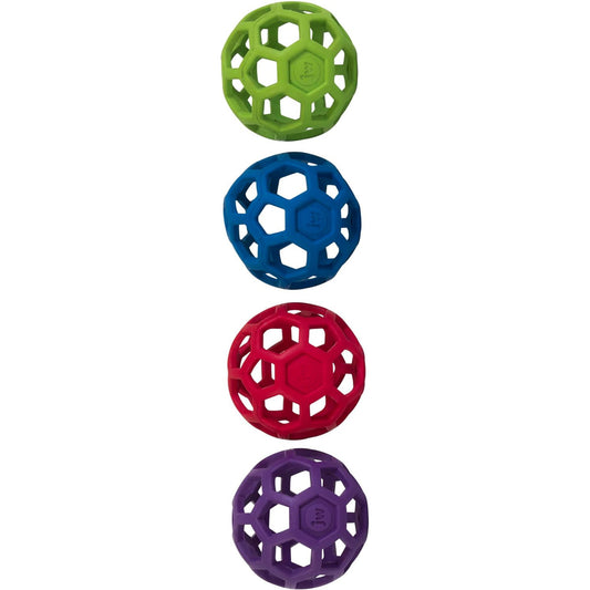 JW Pet Hol-ee Roller Rubber Dog Toy - Assorted - Medium (5" Diameter)