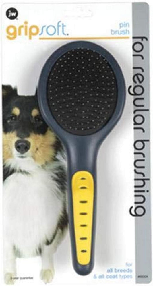 JW Gripsoft Pin Dog Brush