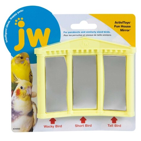 JW Insight Fun House Mirror Bird Toy