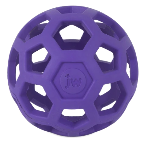 JW Pet Hol-ee Roller Puppy Rubber Dog Toy - Assorted Colors