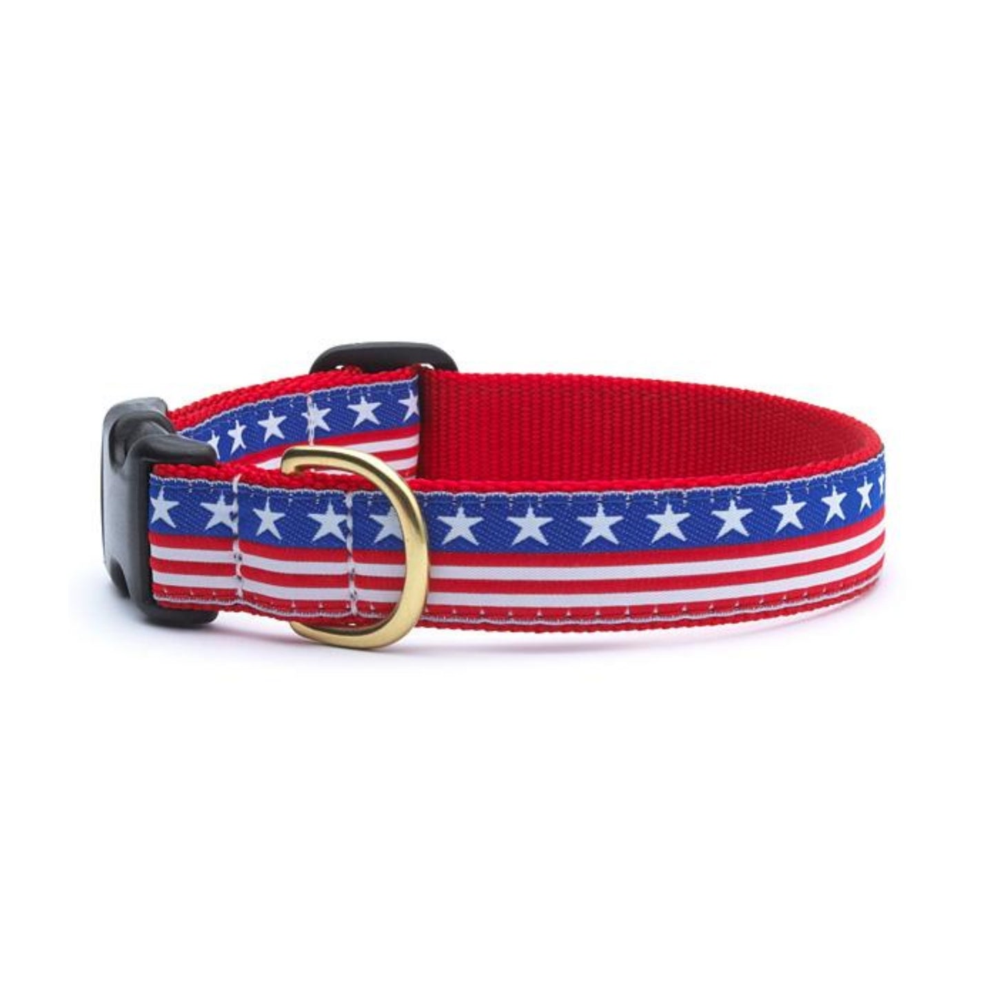 Up Country Stars and Stripes Dog Collar - Medium