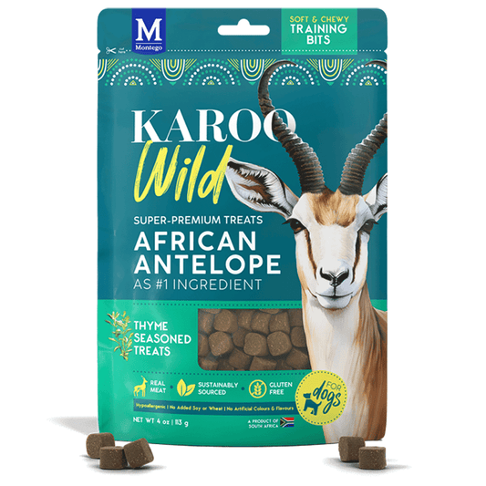 Karoo Wild Training Bits Thyme Seasoned Treats for Dogs – 4 oz