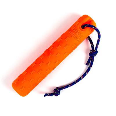 Katie's Bumpers Original Bumper Dog Toy, Orange(11" x 2.2" x 2.2")