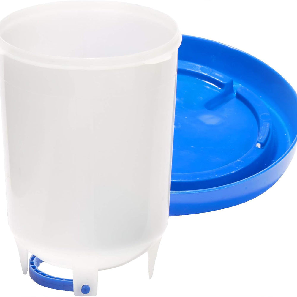Double-Tuf Plastic Poultry Durable Hanging Waterer - 1.5 Quart