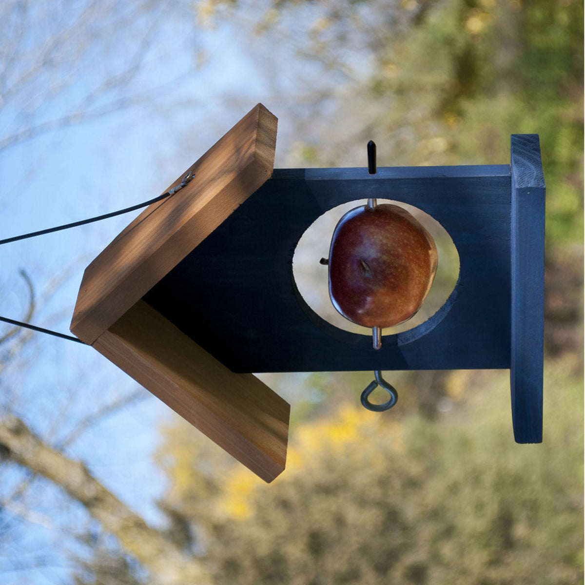 Woodlink Blue Wood Fruit Oriole Bird Feeders