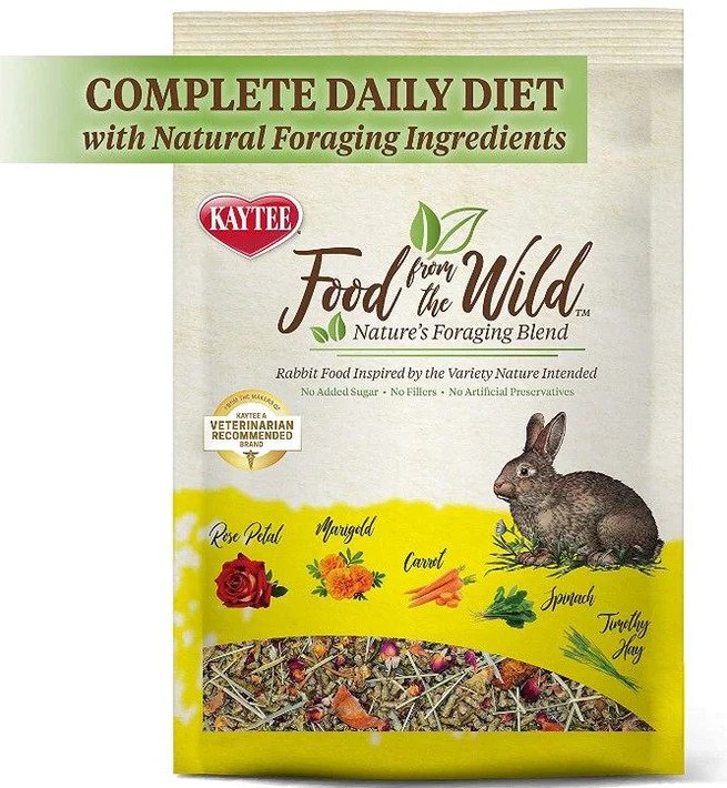 Kaytee Food From The Wild Rabbit Food - 4 lbs