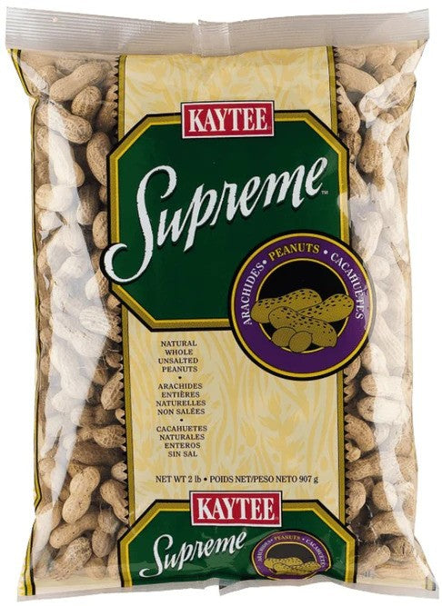 Kaytee Supreme Peanuts for Small Pets & Birds - 2 lbs