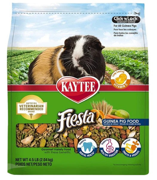 Kaytee Fiesta Max Guinea Pig Food - 4.5 lbs