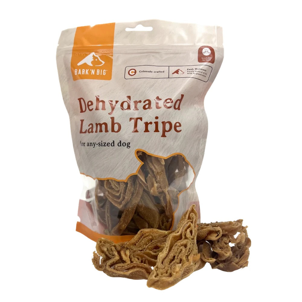 BarkNBig Lamb Tripe Dog Treat - 10oz