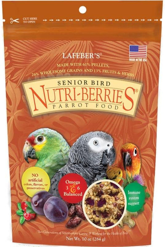 Lafeber Senior Bird Nutri-Berries Parrot Food- 10oz