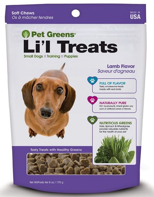 Pet Greens Bell Rock Growers Semi-Moist Li'l Tasty Lamb Dog Treats - 6oz