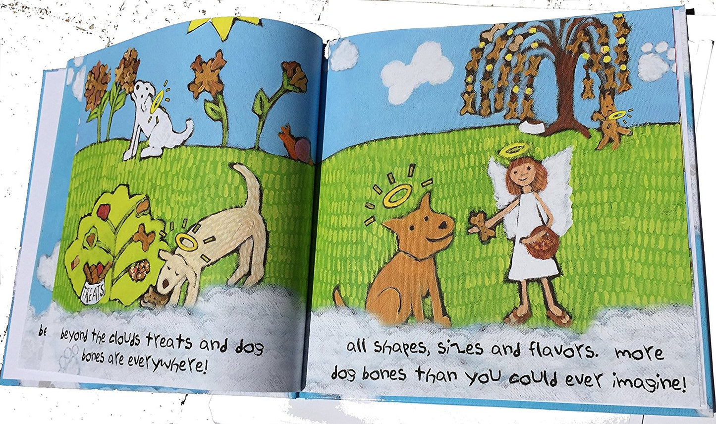 Paw Prints In Heaven Hardcover Pet Memorial Children's Book