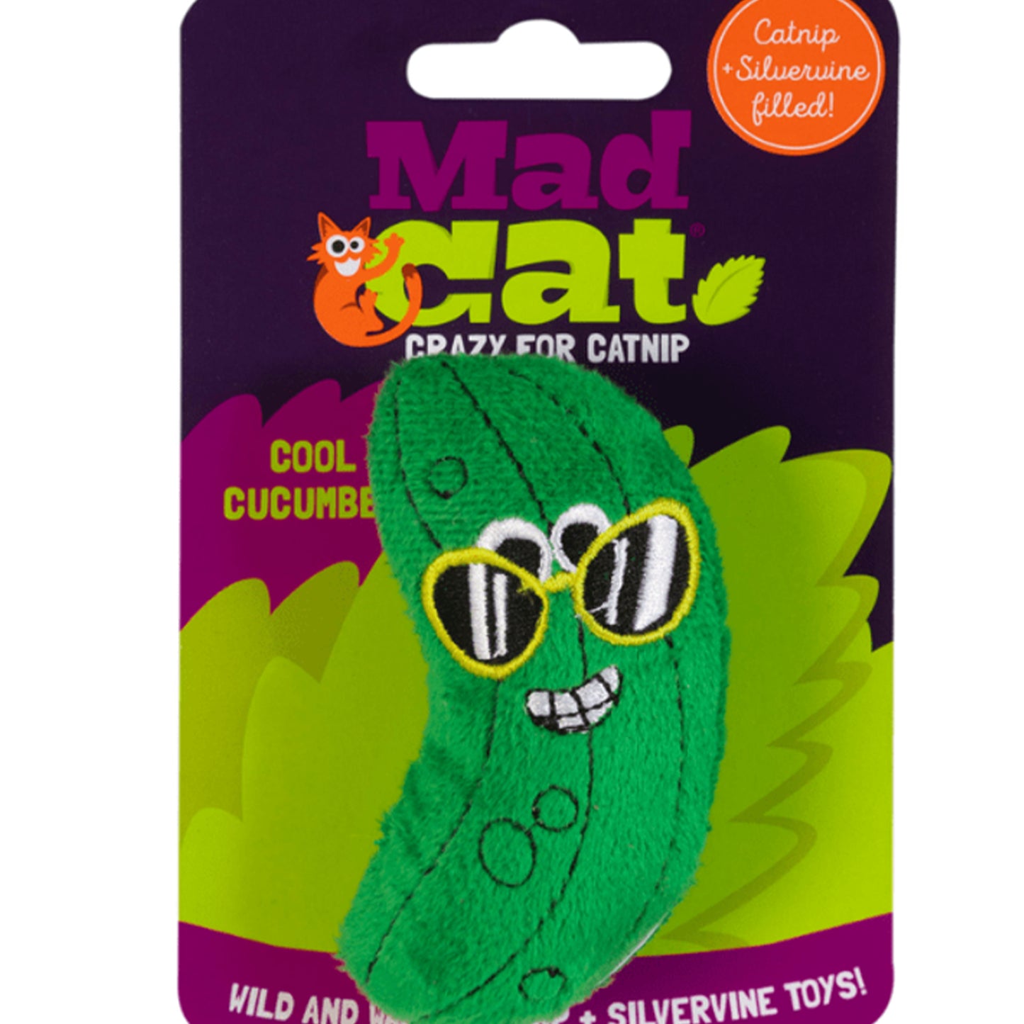 Mad Cat Cool Cucumber Cat Toy