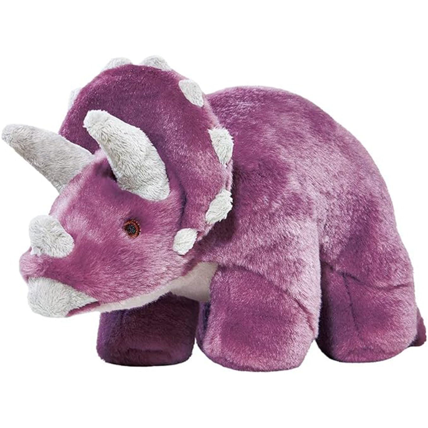 Fluff & Tuff Charlie Triceratops Large Plush Dog Toy - 14"