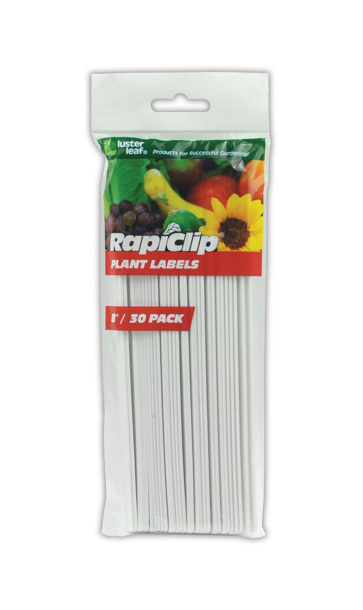 Luster Leaf  Rapiclip Plant Labels, 8-Inch (Pack of 30)