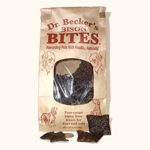 Dr. Becker's Bites - Bison Dog Treats 5 OZ