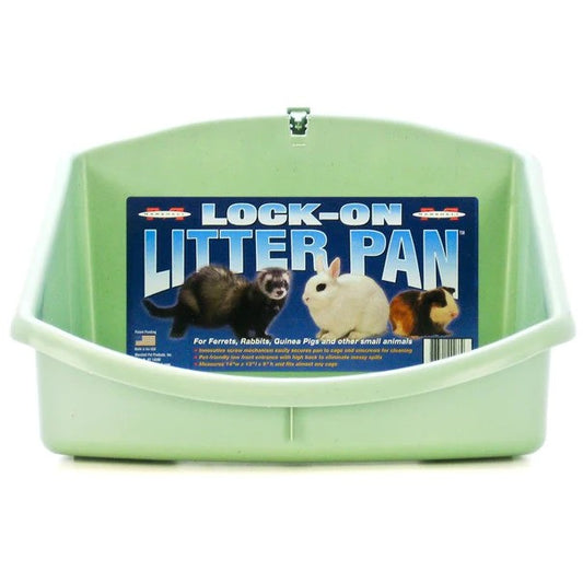 Marshall Ferret Lock-On Litter Pan (14"L x 14"W x 9"H)