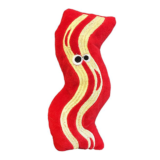 Mad Cat Big Bacon Kicker Catnip & Silvervine Cat Toy
