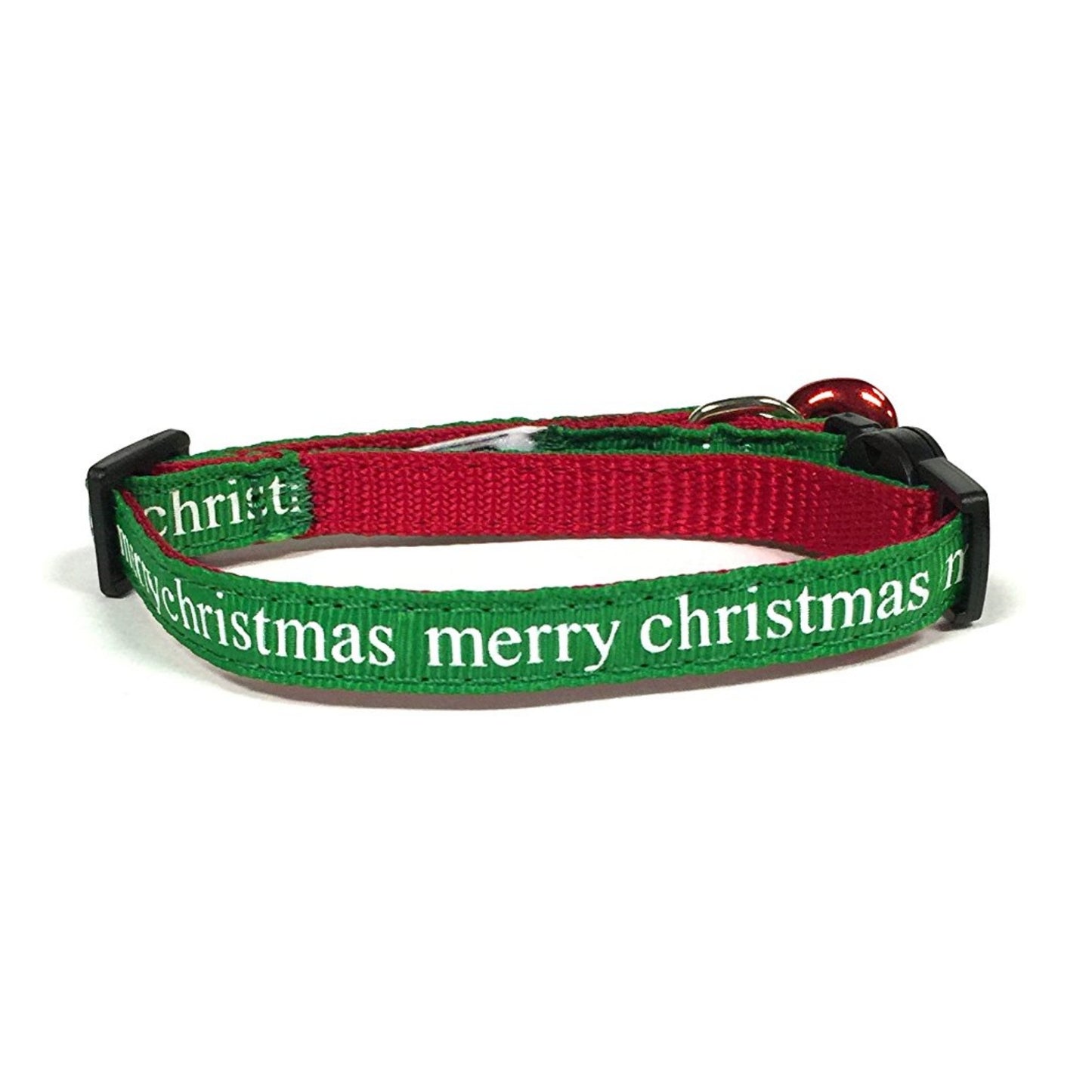 Midlee Merry Christmas Cat Collar with Safety Buckle