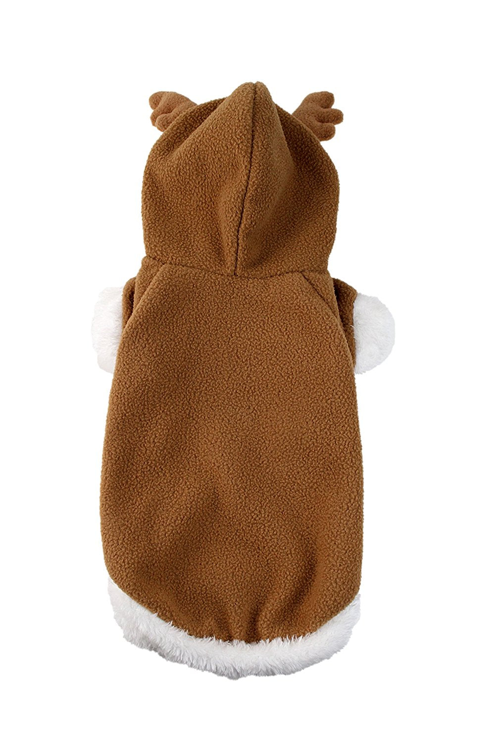 Midlee Fuzzy Reindeer Small Dog Costume