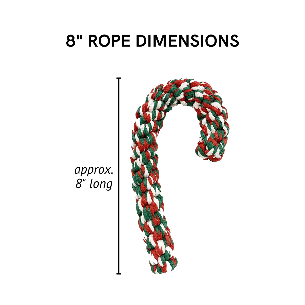 Candy Cane Using Rope Midlee Candy Cane 8